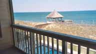 Ocean, Dunes, & Gazebo from Deck